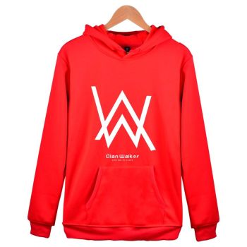 Alan Walker Hoodies &#8211; White Letter Hoodie