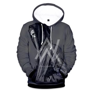 Alan Walker Sweatshirts &#8211; Mask Grey 3D Sweatshirt