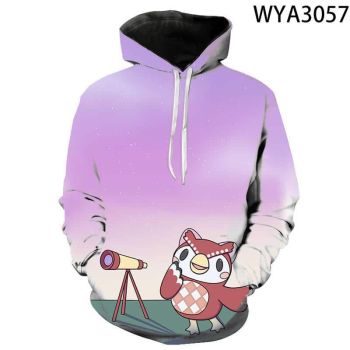 Animal Crossing 3D Printed Hoodies Sweatshirts Hooded Pullover