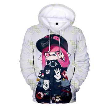 Anime 3D Printed Splatoon Pullovers Hoodies