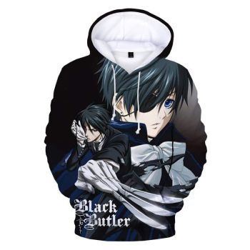 Anime Black Butler Hoodies &#8211; 3D Print Sweatshirts Pullovers