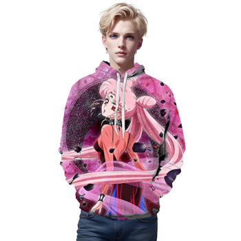 Anime Sailor Moon Hoodie &#8211; Sailor Moon 3D Print Pullover Hoodie