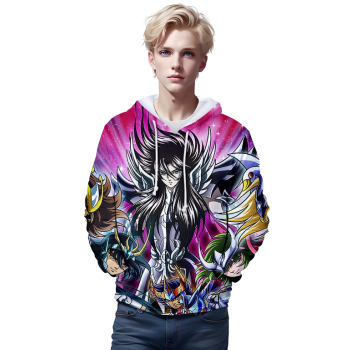 Anime Saint Seiya 3D Hoodies &#8211; Fashion Sweatshirts Sportswear