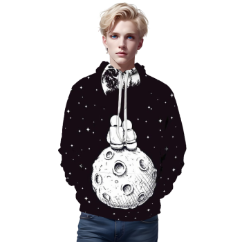 Starry sky Hoodies Sweatshirt &#8211; 3D Printed Pullover