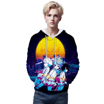 The Promised Neverland Hoodies &#8211; Anime 3D Printed Pullover