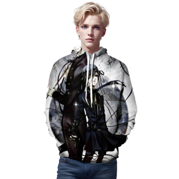 Fashion Printed Hooded Pullover &#8211; Anime Black Butler Hoodies