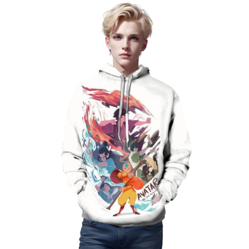 Avatar The Last Airbender 3D Printed Hoodie &#8211; Anime Casual Hooded Pullovers