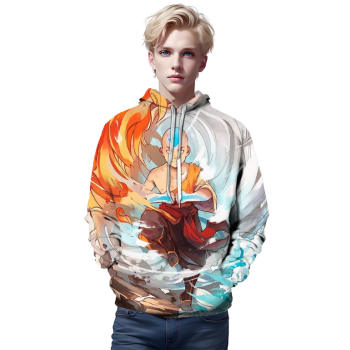 Avatar The Last Airbender 3D Printed Hoodie &#8211; Anime Casual Pullovers