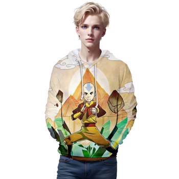 Avatar the Last Airbender Casual Sweatshirt &#8211;  Anime 3D Printed Hooded Coats Hoodies