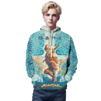 Avatar The Last Airbender Hooded Pullovers &#8211; Casual Anime 3D Printed Hoodie