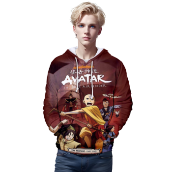 Avatar the Last Airbender Hooded Sweatshirt &#8211; Anime 3D Printed Hoodies