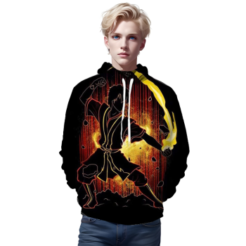Avatar The Last Airbender Hoodie &#8211; Unisex 3D Print Pullover Sweatshirts