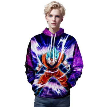 Dragon Ball GOKU SSJ God 3D Hoodie