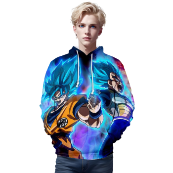 Dragon Ball Hoodies &#8211; Dragon Ball Anime Series GOKU Super Saiyan Hoodie