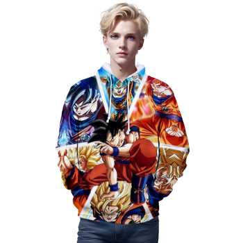 Dragon Ball Hoodies &#8211; Dragon Ball Anime Series Super Cool GOKU Hoodie