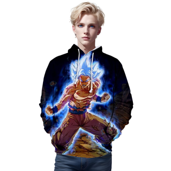 Dragon Ball Hoodies &#8211; Dragon Ball Anime Series Super Saiyan Hoodie