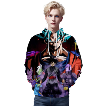 Dragon Ball Hoodies &#8211; Dragon Ball Series Super Saiyan Hoodie