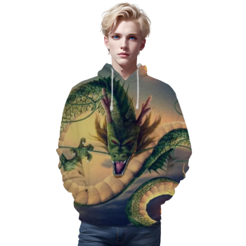 Dragon Ball Shenron 3D Printed Hoodie