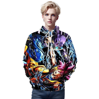 Dragon Ball Super Z &#8211; Goku Vs Beerus 3D Hoodie