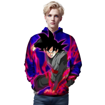 Dragon Ball Super Z- Black Goku 3D Hoodie