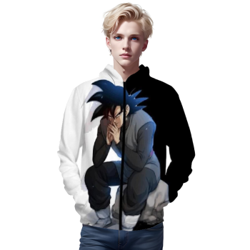 Dragon Ball Super Z- Black Goku Zip Hoodie