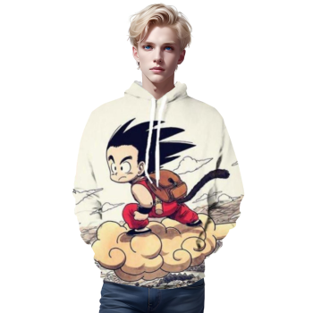 Dragon Ball Z &#8211; Goku On Nimbus 3D Hoodie