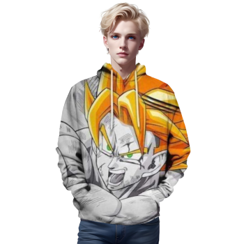 Dragon Ball Z 3D Printed Hoodie