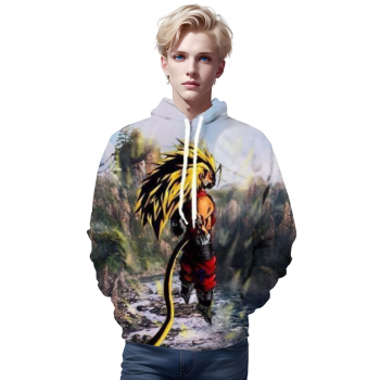 Dragon Ball Z Anime 3D Printed Hoodie
