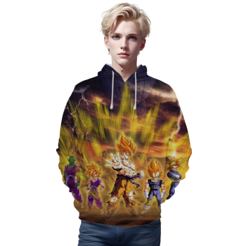 Dragon Ball Z Kai- 3D Printed Hoodie