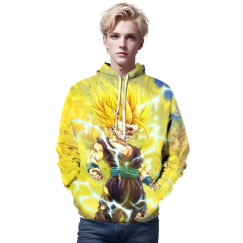 Dragon Ball Z- Goku Super Saiyan 3D Hoodie