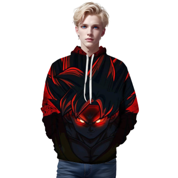 Dragon Ballz Goku 3D Printed Classic Hoodie &#8211; Hooded Pullover
