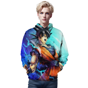 Goku Power Up Hoodie &#8211; Goku Dragon Ball Clothes