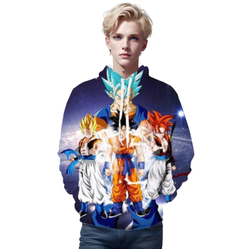 Super Instinct Goku Dragon Ball Z 3D Printed Hoodie