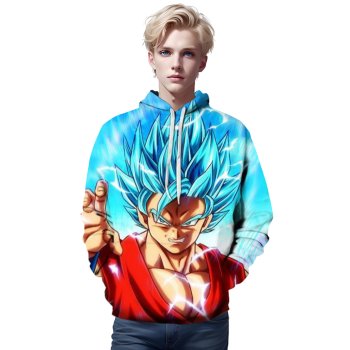 Super Saiyan Blue &#8211; Anime Hoodie