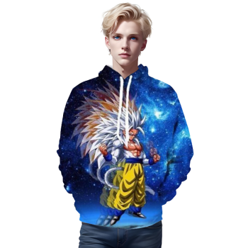 Unisex Anime Dragon Ball Z  Goku 3D Printed Hoodies