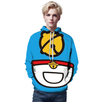Anime Doraemon Hoodies &#8211; 3D Printed Casual Hooded Streetwear