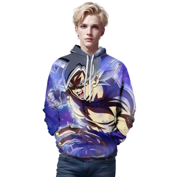 3D Digital Printed Dragon Ball Hoodie