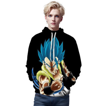 3D Digital Printed Dragon Ball Hoodie