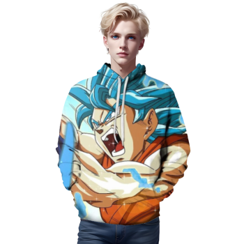 3D Digital Printed Dragon Ball Hoodie