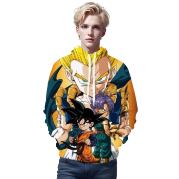 Anime Dragon Ball Z 3D Printed Hoodie