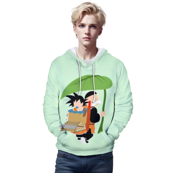 Anime Fashion 3D Printed Dragon Ball Hoodie