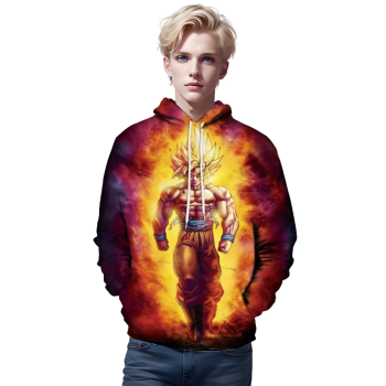 Ball Z-Dragon Polyester 3D Hoodie