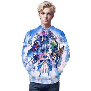 Anime Fate Grand Order Hoodies &#8211; 3D Print Sweatshirts