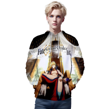 Anime Fate Grand Order Hoodies &#8211; 3D Print Sweatshirts