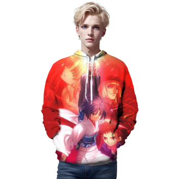 Anime Fate Stay Night 3D Printed Hoodie Sweatshirt Pullover