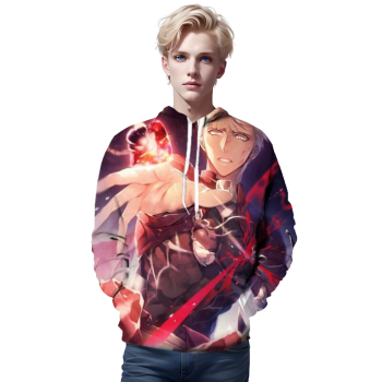 Anime Fate Stay Night 3D Printed Hoodie Sweatshirt Pullover