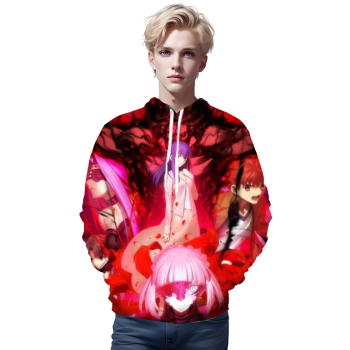 Anime Fate Stay Night 3D Printed Hoodie Sweatshirt Pullover