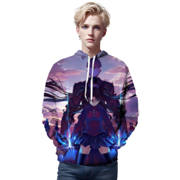 Anime Fate Stay Night 3D Printed Hoodie Sweatshirt Pullover