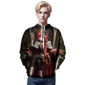 Fate Stay Night 3D Printed Hoodies &#8211; Anime Hooded Sweatshirt