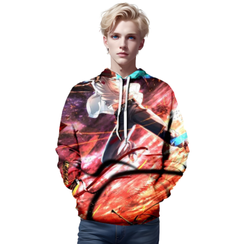 Fate Stay Night 3D Printed Hoodies &#8211; Anime Hooded Sweatshirt Pullover